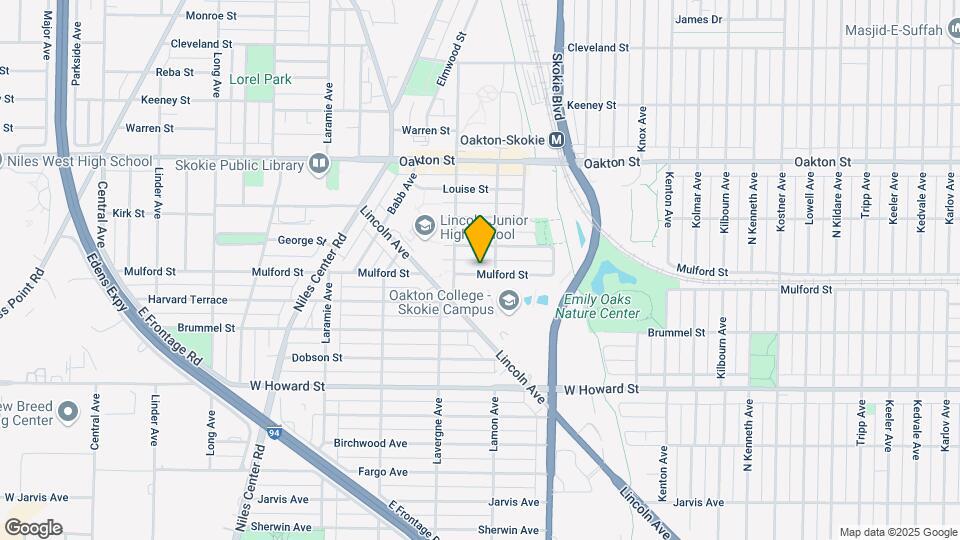 4914 Mulford Ave Map and Location Details