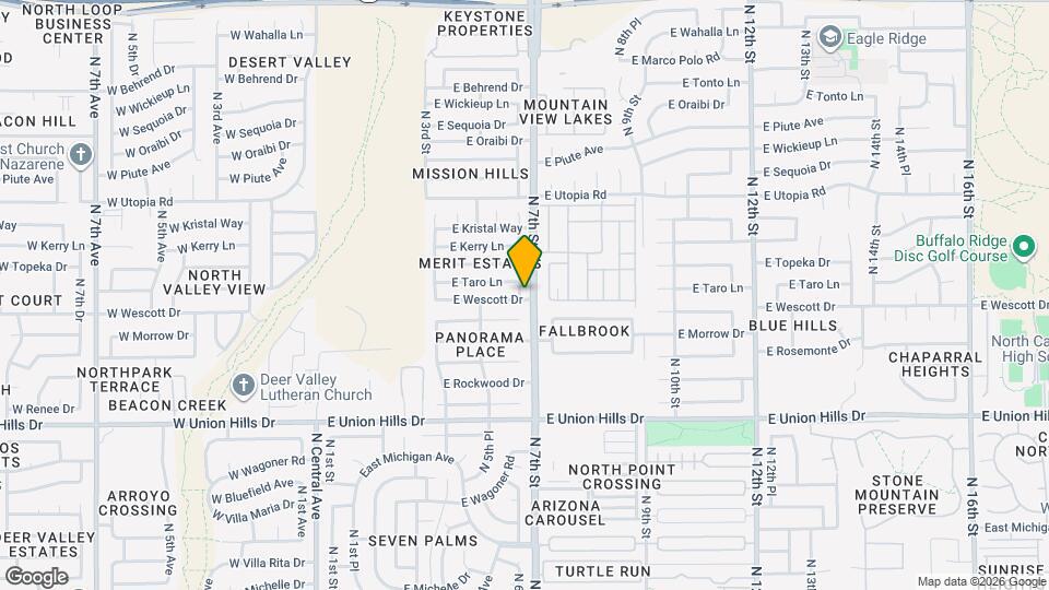 19001 N 6th St, Unit 02-010 Map and Location Details