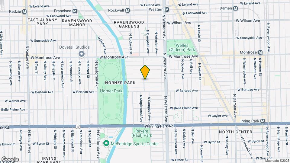 2476 W Hutchinson St Map and Location Details