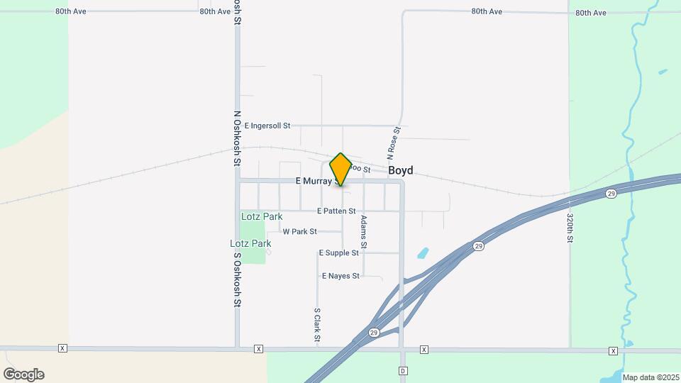 129 N Boyd St Map and Location Details