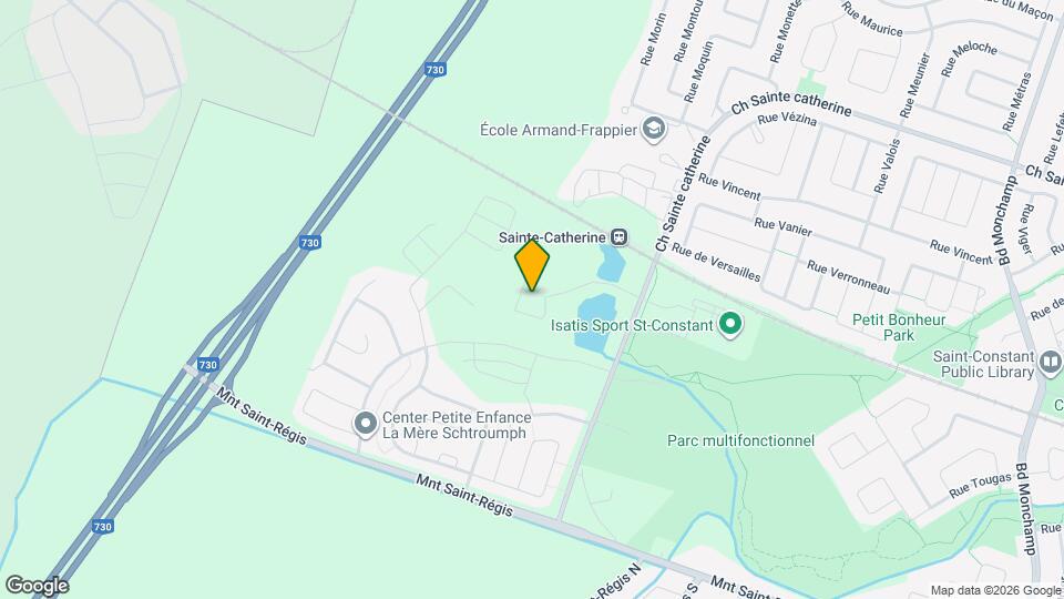 Vivaxcès Saint-Constant Map and Location Details