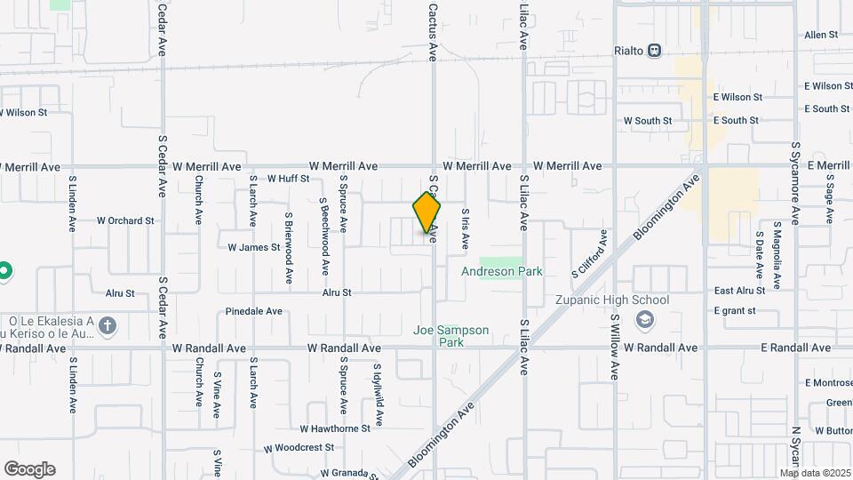 693 Fillmore Ave Map and Location Details