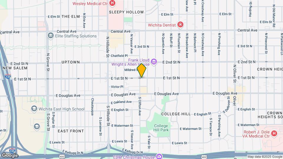 154 N Clifton Ave Map and Location Details