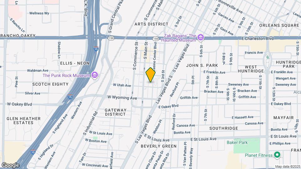 116 E Utah Ave Map and Location Details