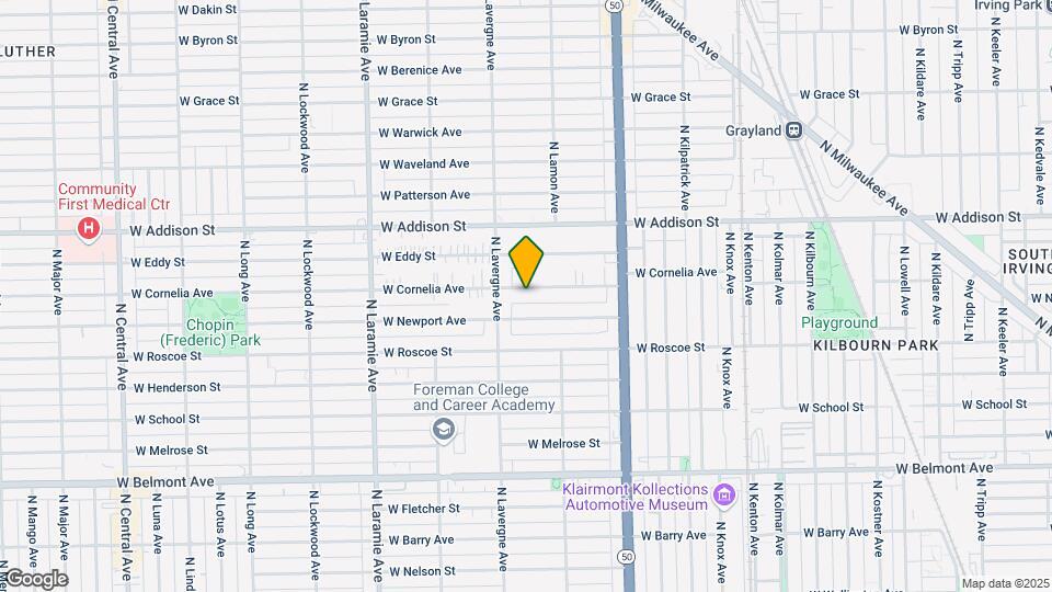 4935 W Cornelia Ave Map and Location Details