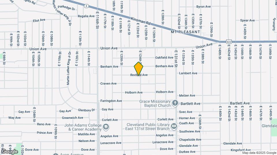 12308 Rexford Ave, Unit upstairs Map and Location Details