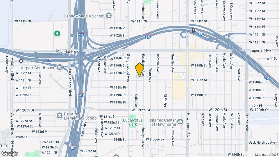 4725 W 119th St Mapa y Detalles de la Ubicación
