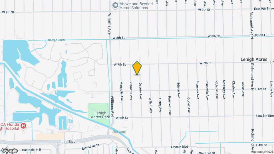 613 Desoto Ave, Unit Desoto Map and Location Details