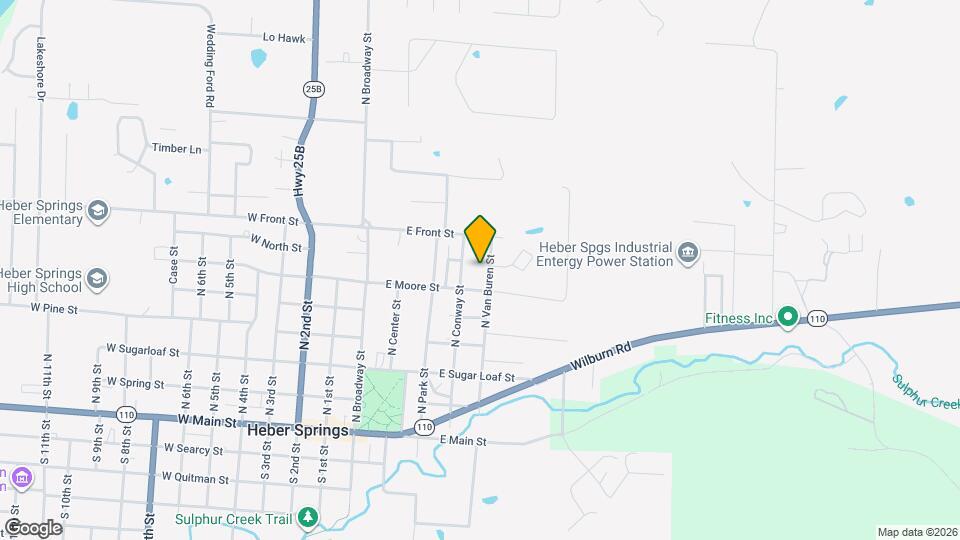 634 N Van Buren St Map and Location Details