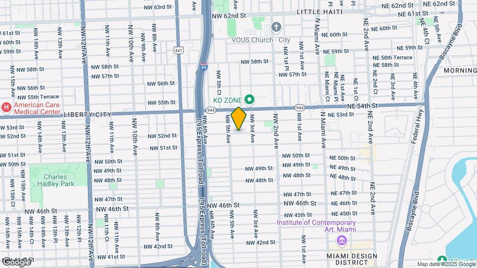 414 NW 52nd St Map and Location Details