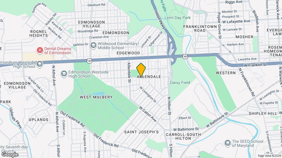 333 N Grantley St Map and Location Details