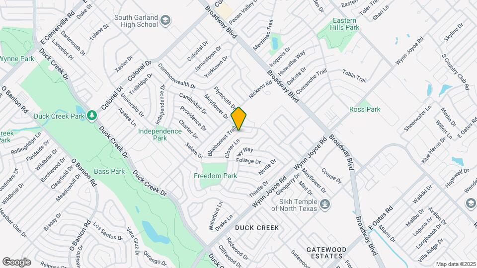 439 Clover Ln Map and Location Details