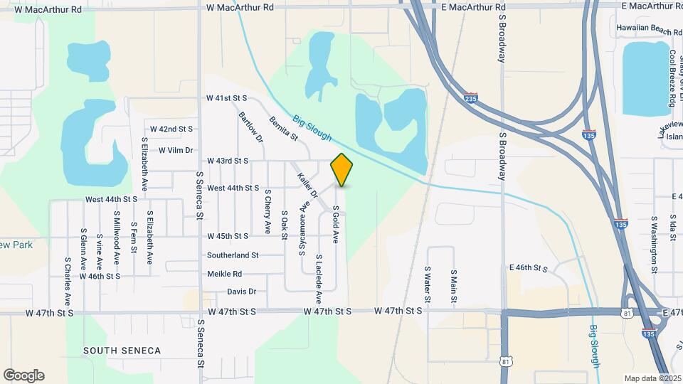 4502 S Gold Ave Map and Location Details