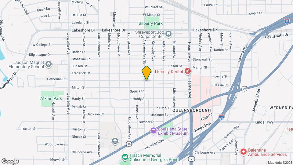 3031 Catherine St Map and Location Details