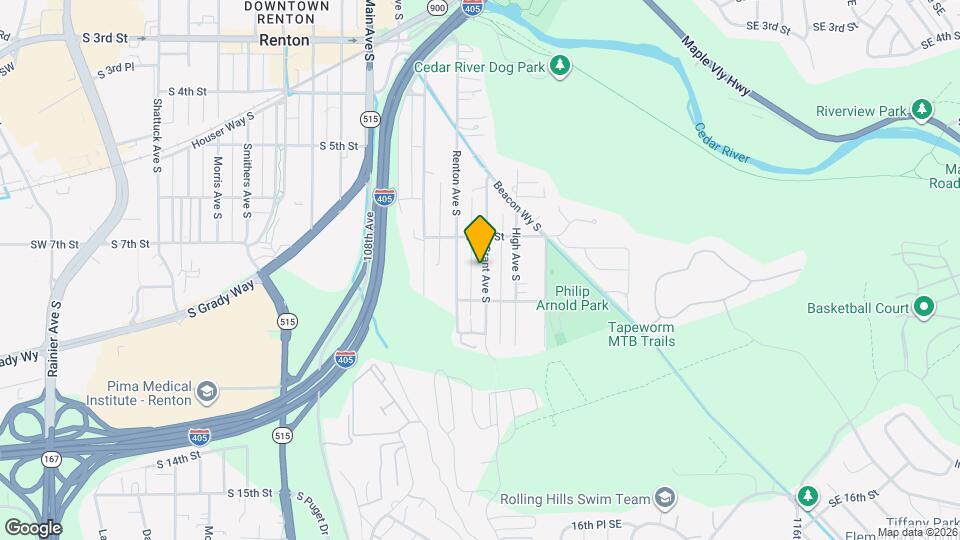 801 Grant Ave S Map and Location Details