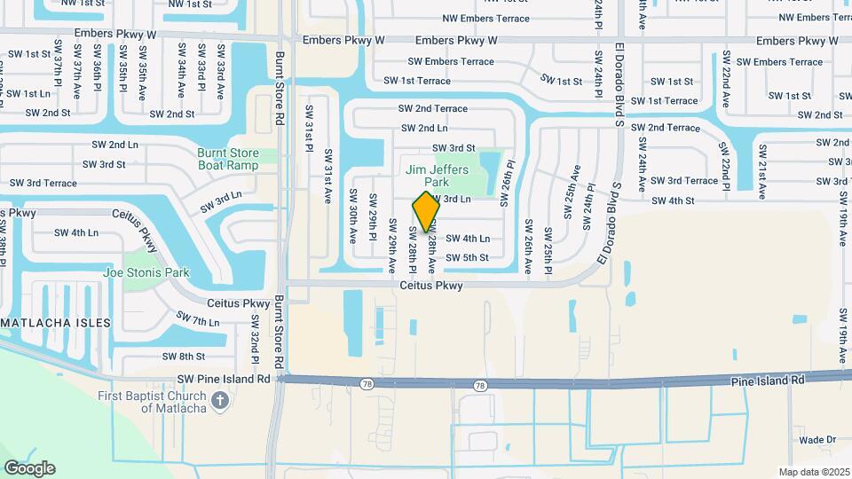 412 SW 28th Ave Mapa y Detalles de la Ubicación