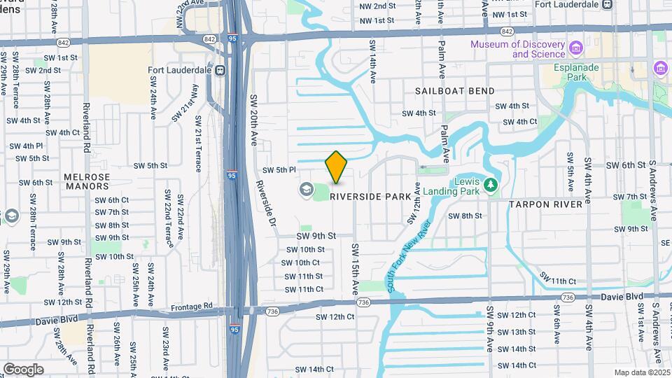 640 SW 16th Ave Map and Location Details