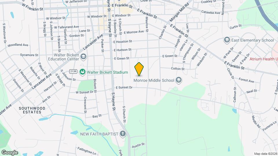 809 Valley Creek Dr, Unit 610 Map and Location Details