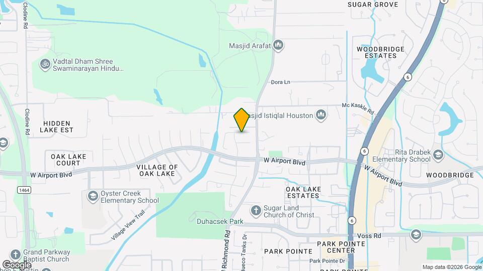15627 Rosewood Hill Ct Map and Location Details