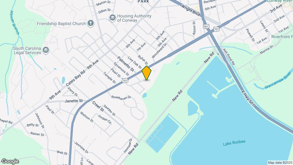 2407 James St Mapa y Detalles de la Ubicación