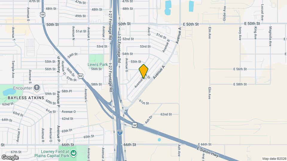 5609 Avenue B Map and Location Details