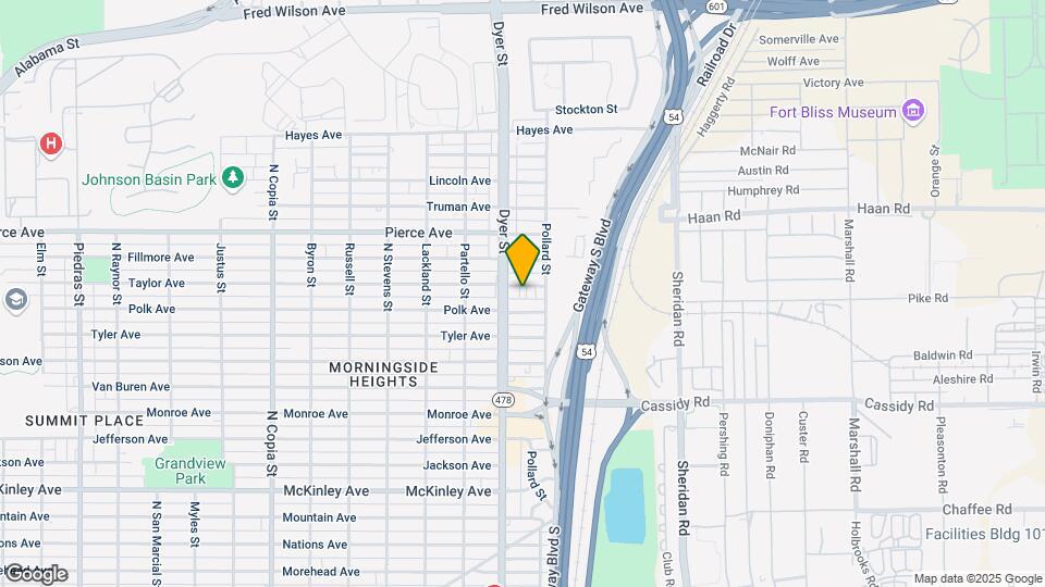 4016 Taylor Ave Map and Location Details