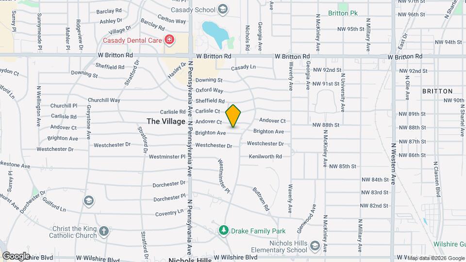 1505 Brighton Ave Map and Location Details