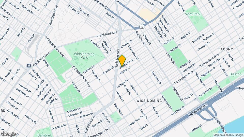 6035 Montague St Map and Location Details