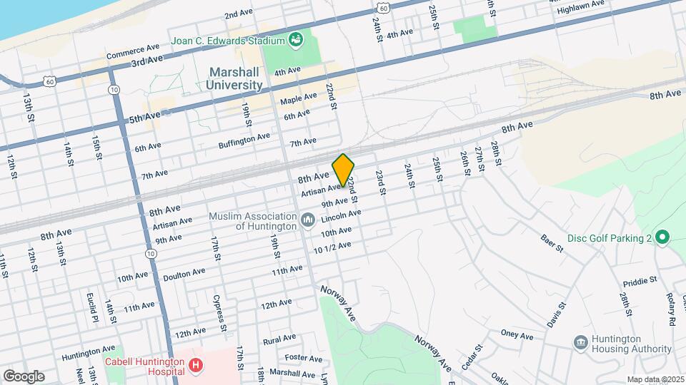 2138 9th Ave Map and Location Details