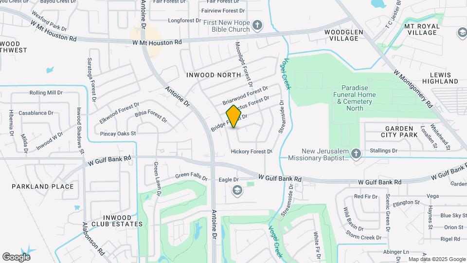 5655 Hardwood Forest Dr Map and Location Details