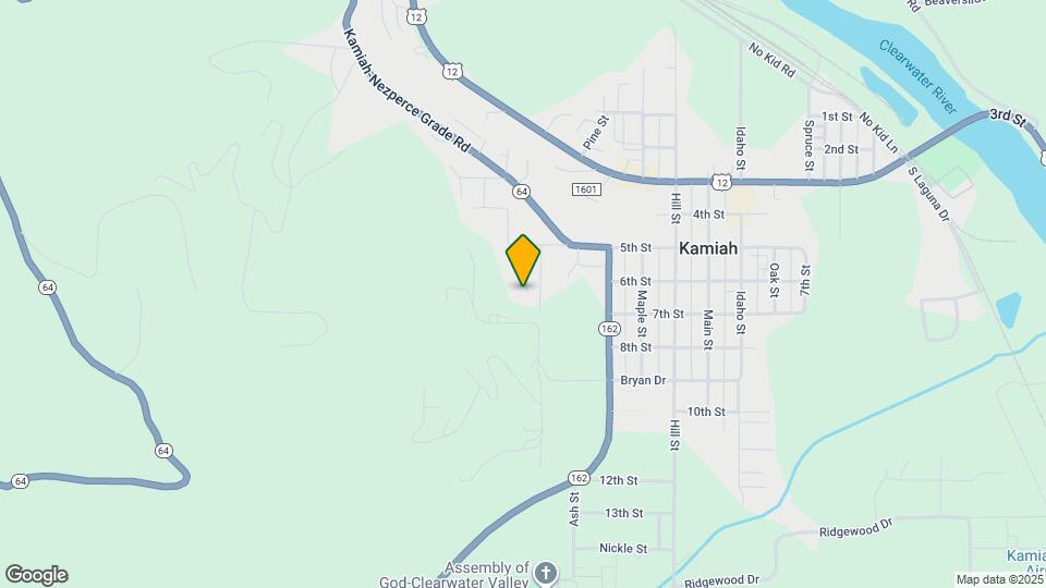 606 Aspen St Map and Location Details