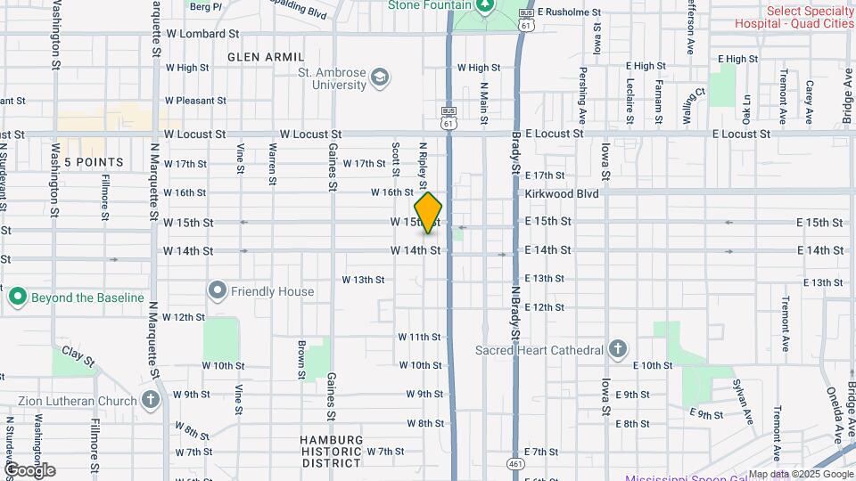1409 N Ripley St Map and Location Details
