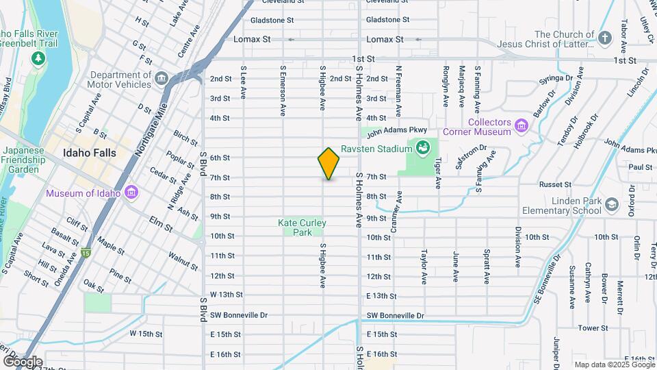 745 S Higbee Ave Map and Location Details