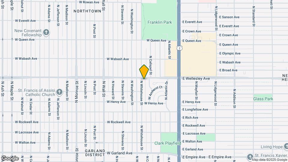 4614 N Whitehouse St Mapa y Detalles de la Ubicación
