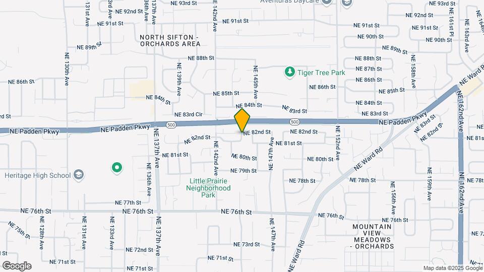 8105 NE 144th Ave Map and Location Details