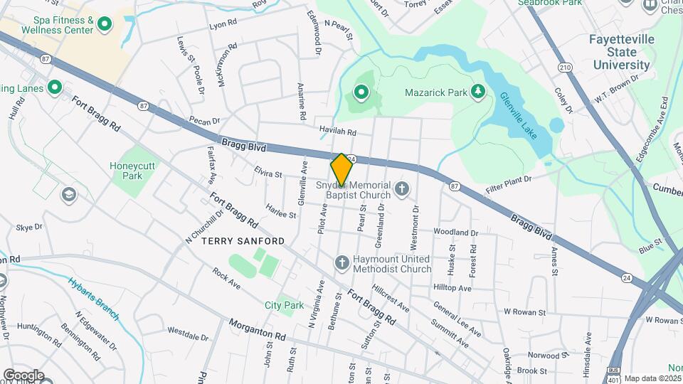 611 Cape Fear Ave Map and Location Details