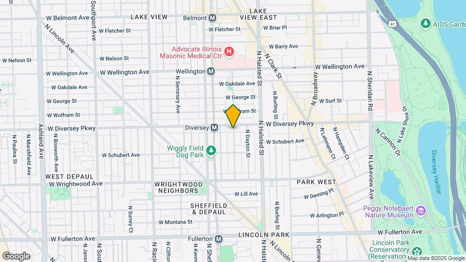 2752 N Mildred Ave, Unit 3 Map and Location Details