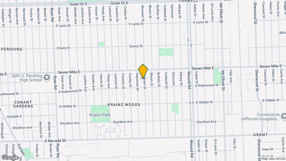 18849 Moenart St Map and Location Details