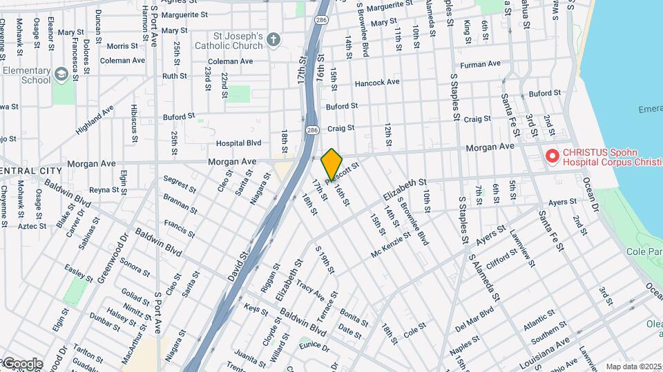 1405 16th St Map and Location Details