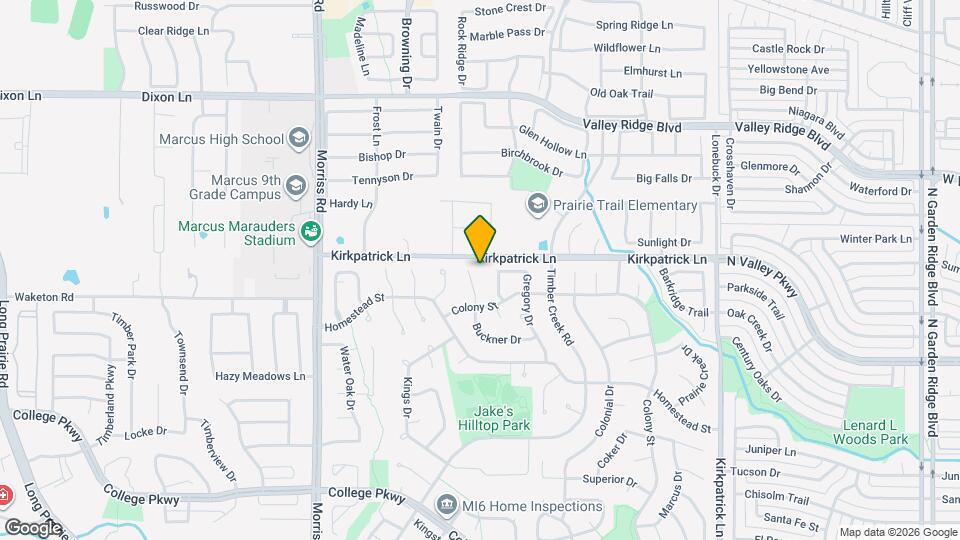 5424 Buckner Ct Map and Location Details