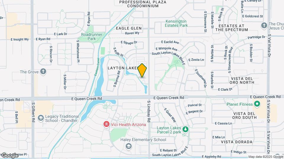 756 E Zion Dr Map and Location Details