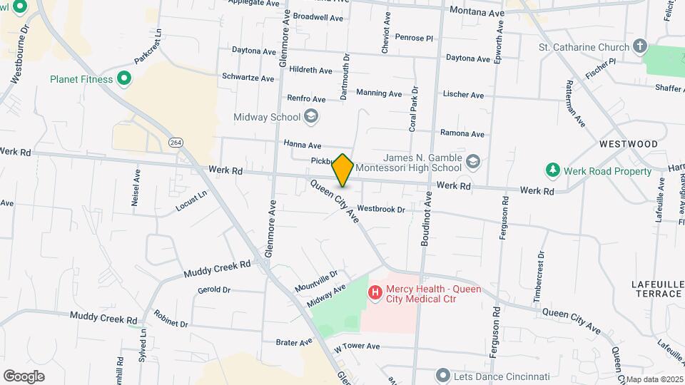 3310 Queen City Ave Mapa y Detalles de la Ubicación