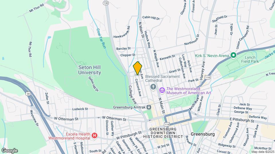 413 Concord Ave, Unit 1st Floor Map and Location Details