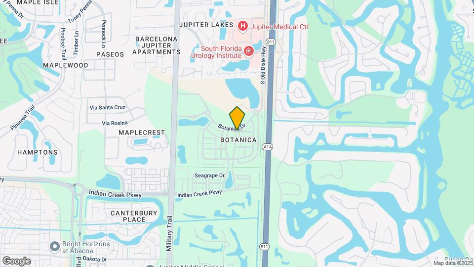 123 E Thatch Palm Cir Map and Location Details