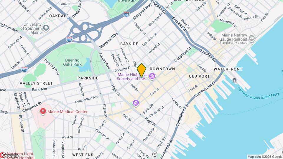 25 Casco St Mapa y Detalles de la Ubicación