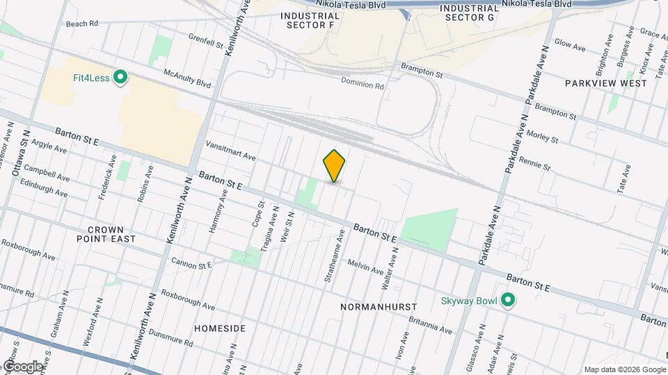 395 Paling Ave Map and Location Details