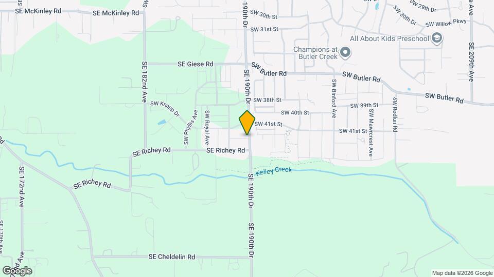 3584 SW 42nd Ter Map and Location Details