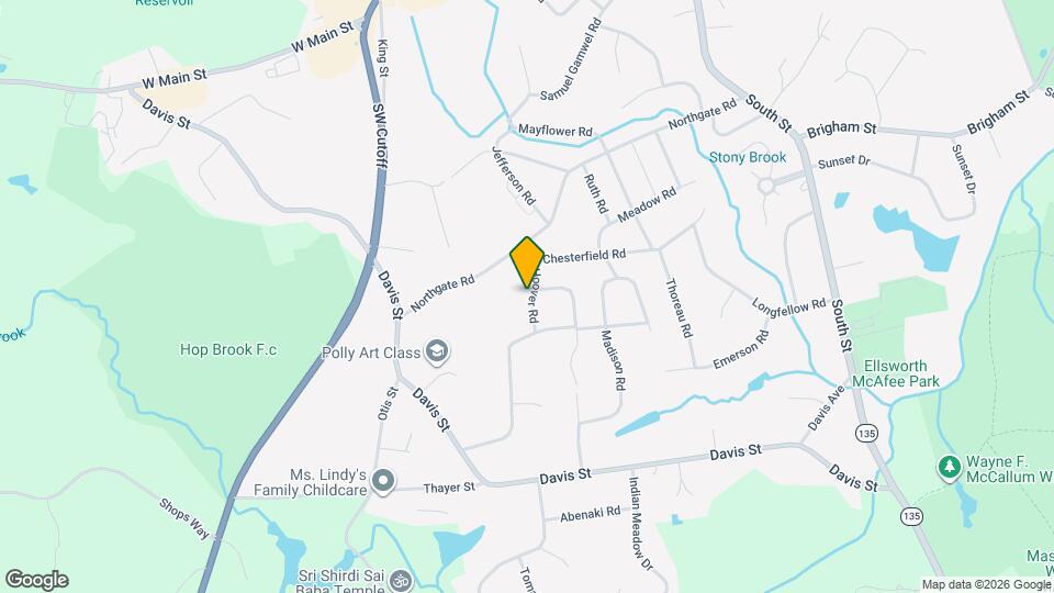 14 Hoover Rd Map and Location Details