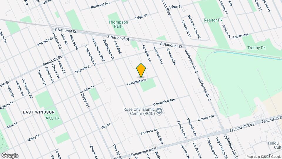 5442 Lassaline Ave Map and Location Details