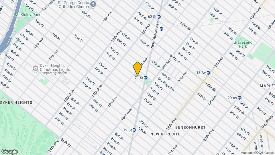 1521 71st St Map and Location Details